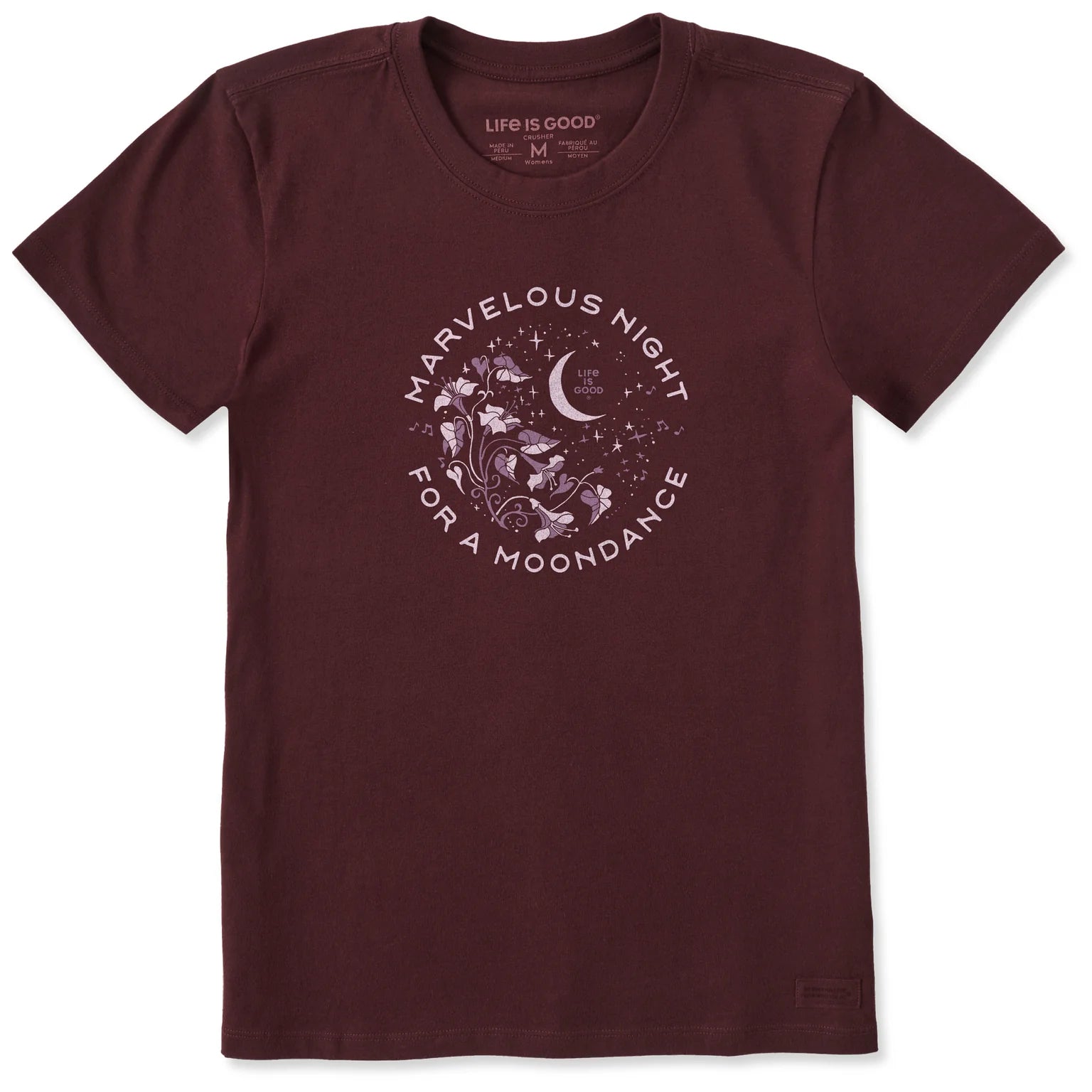Women's Moondance Short Sleeve Crusher Tee Shirt