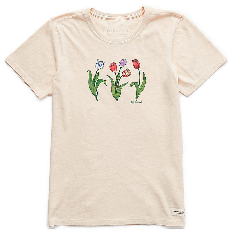 Women's 3 Genuine Tulips Crusher Tee Shirt