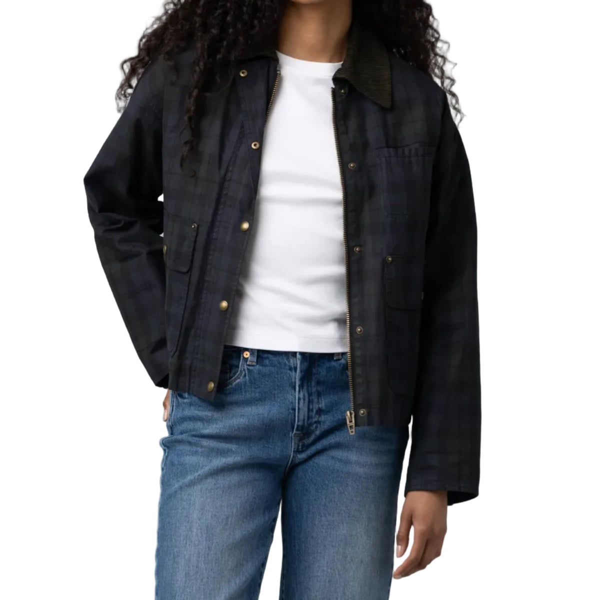 Women's Break Trail Plaid Barn Jacket