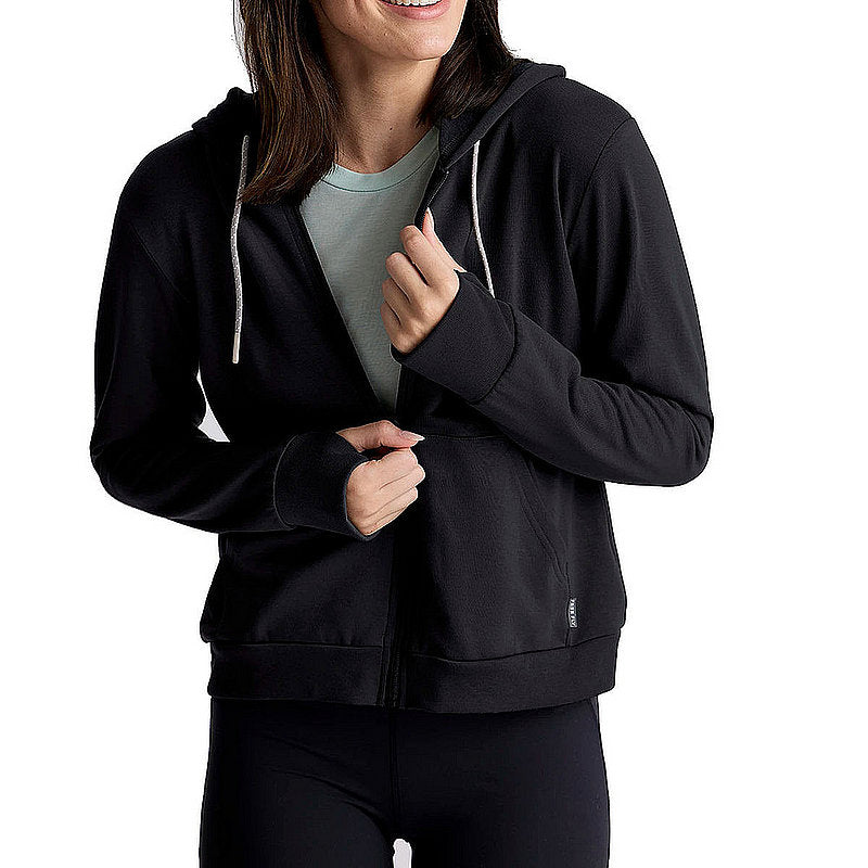 Women's Bamboo Lightweight Fleece Zip Hoodie