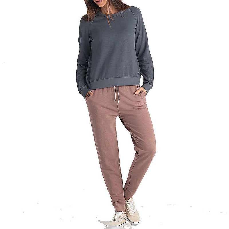 Women's Bamboo Lightweight Fleece Crew Sweater