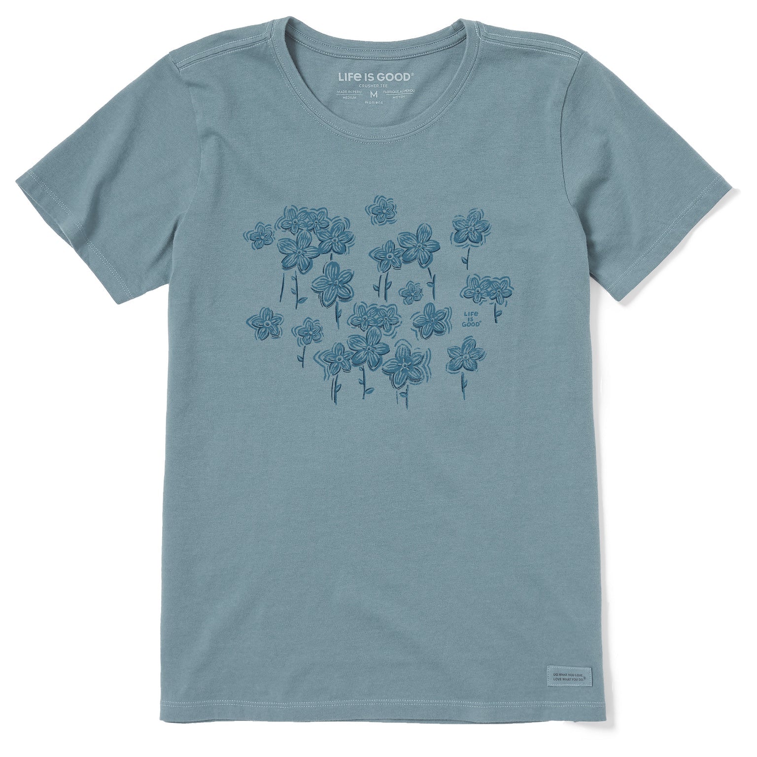 Women's Forget Me Nots Short Sleeve Tee Shirt
