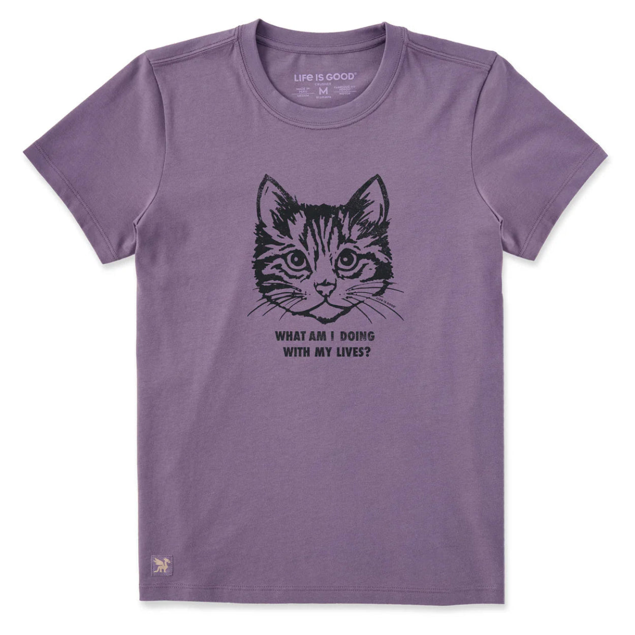 Women's Cat Lives Short Sleeve Crusher-LITE Tee Shirt