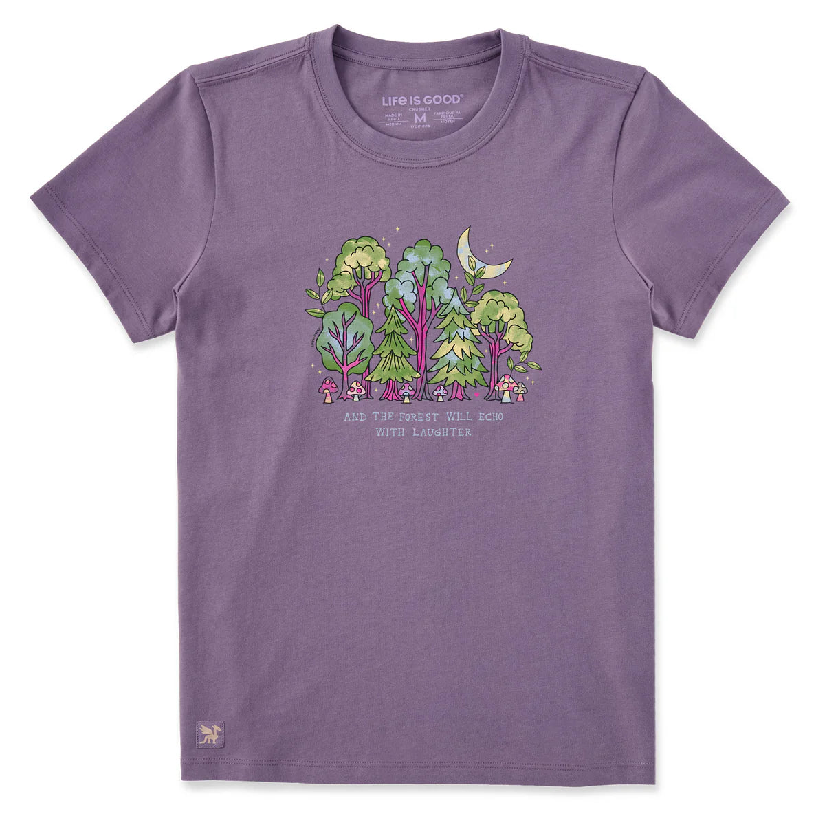 Women's Echoes of Laughter Forest Short Sleeve Crusher-LITE Tee Shirt