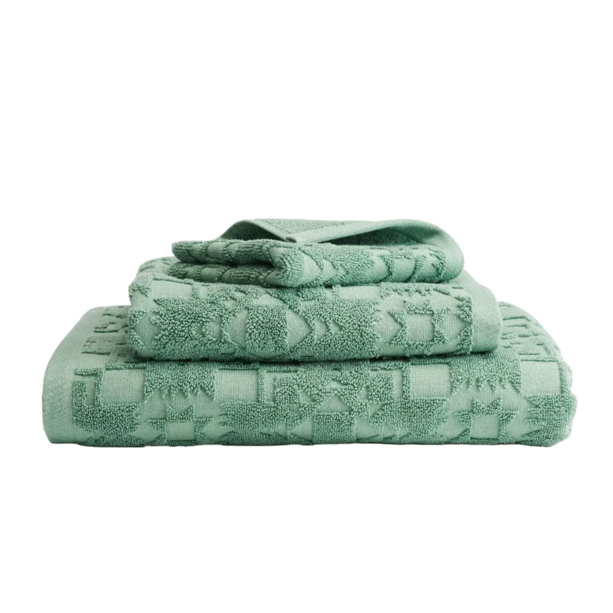 Sculpted 3-Piece Towel Set