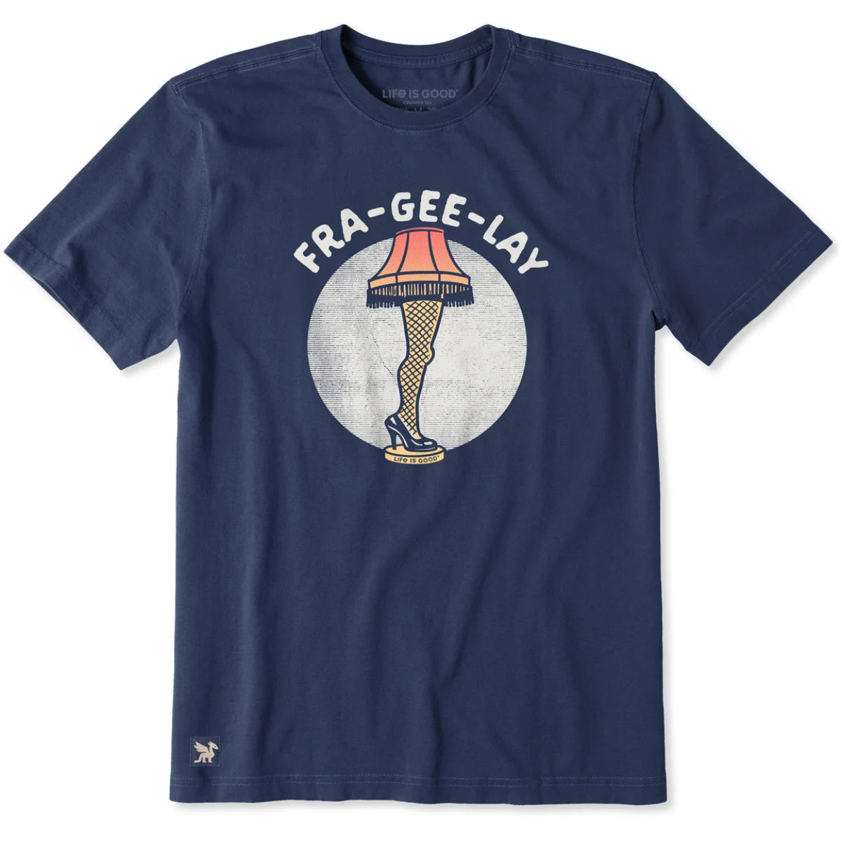 Men's Fra-Gee-Lay Lamp Short Sleeve Crusher Tee Shirt