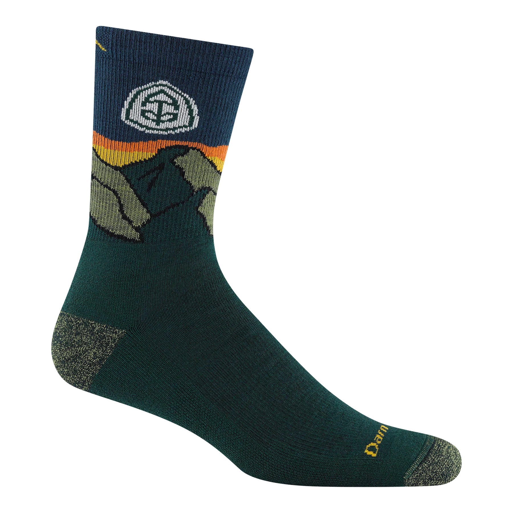 Men's ATC Micro Crew Midweight Hiking Socks