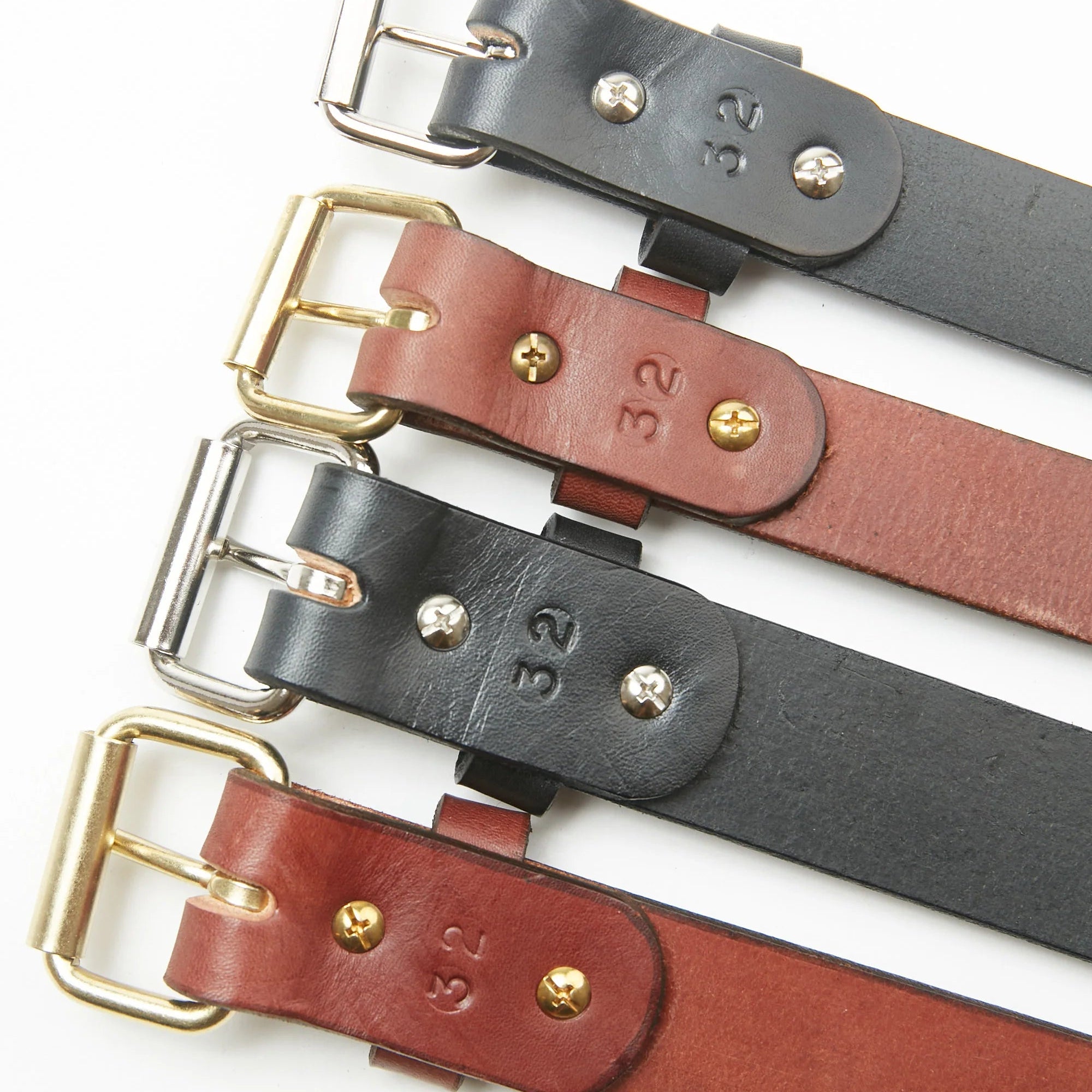 1 1/2 Plain Leather Belt