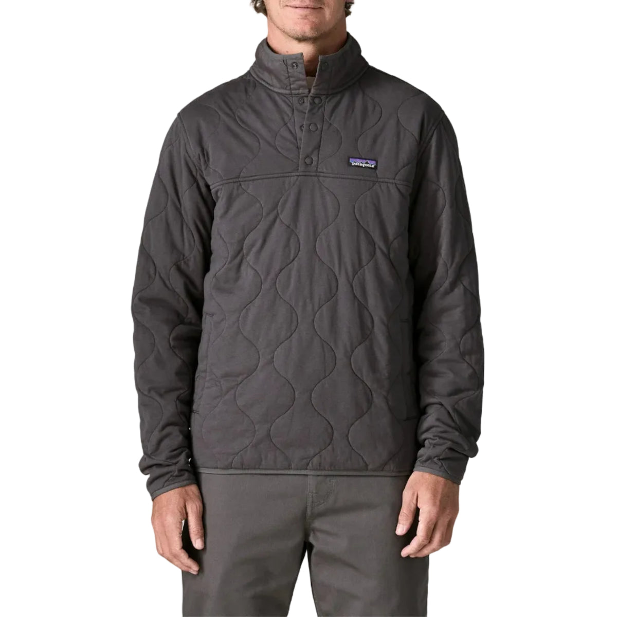 Men's Daily Quilted Snap-T Pullover Jacket