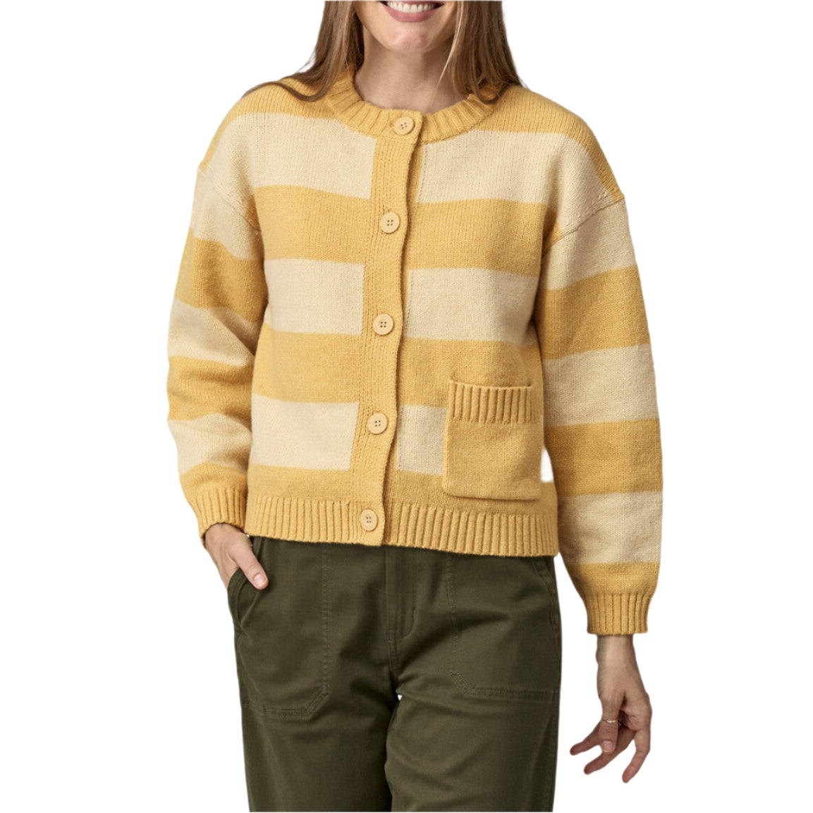 Women's Recycled Wool-Blend Sweater Jacket