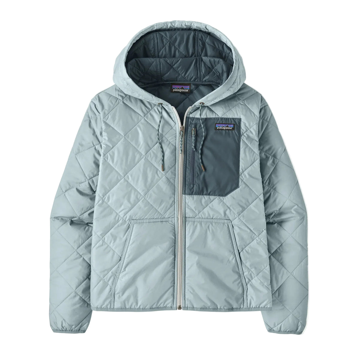 Women's Diamond Quilted Bomber Hoody