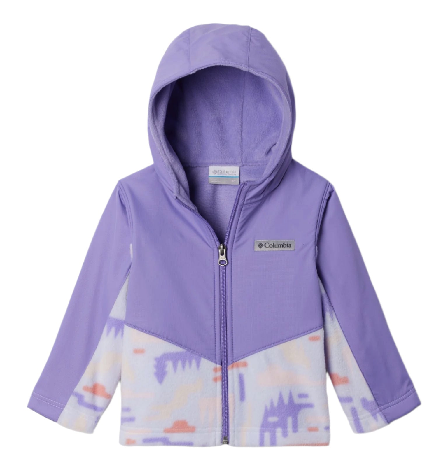 Toddler Steens Mt. II Overlay Hooded Fleece Jacket