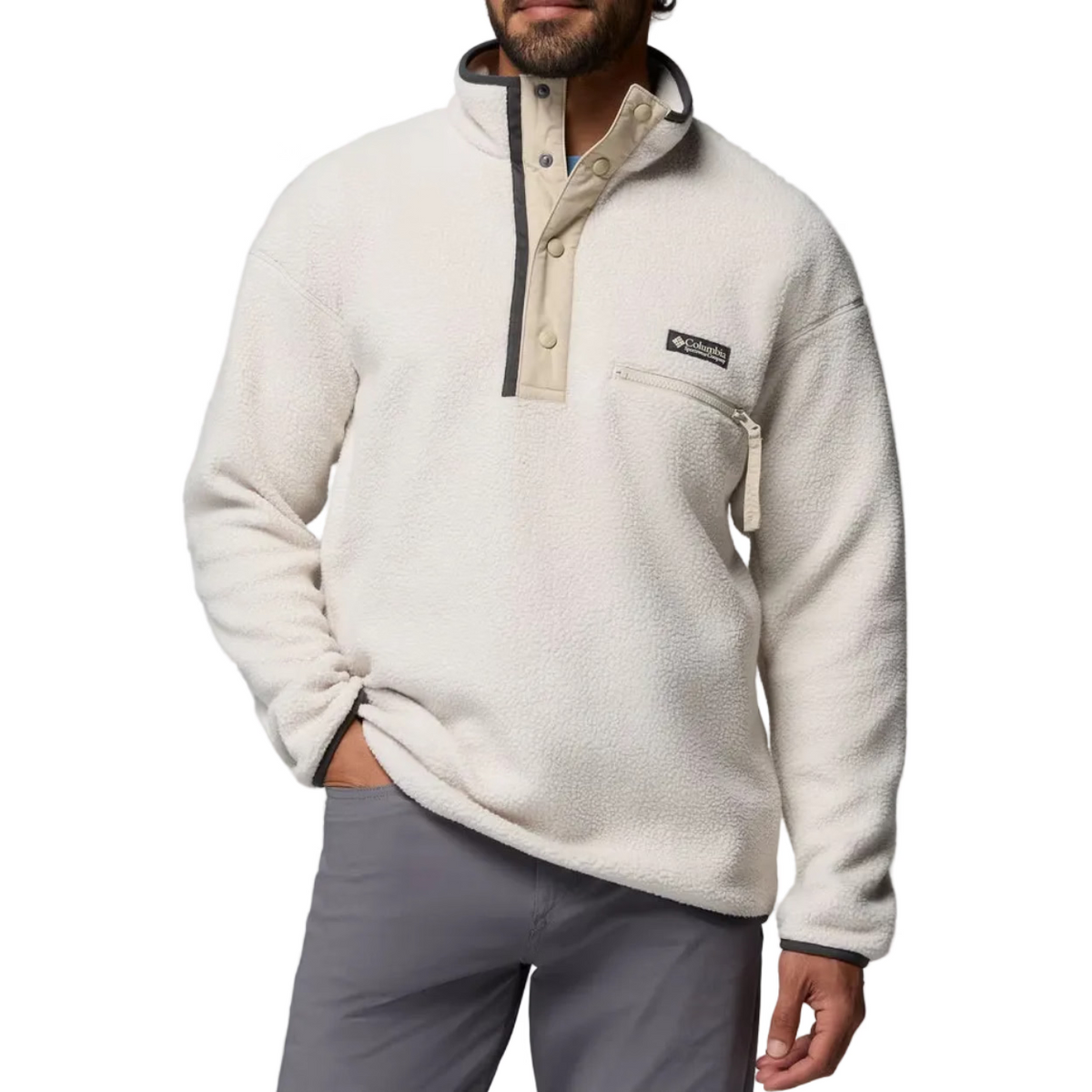 Men's Helvetia II Half Snap Fleece Pullover Sweater