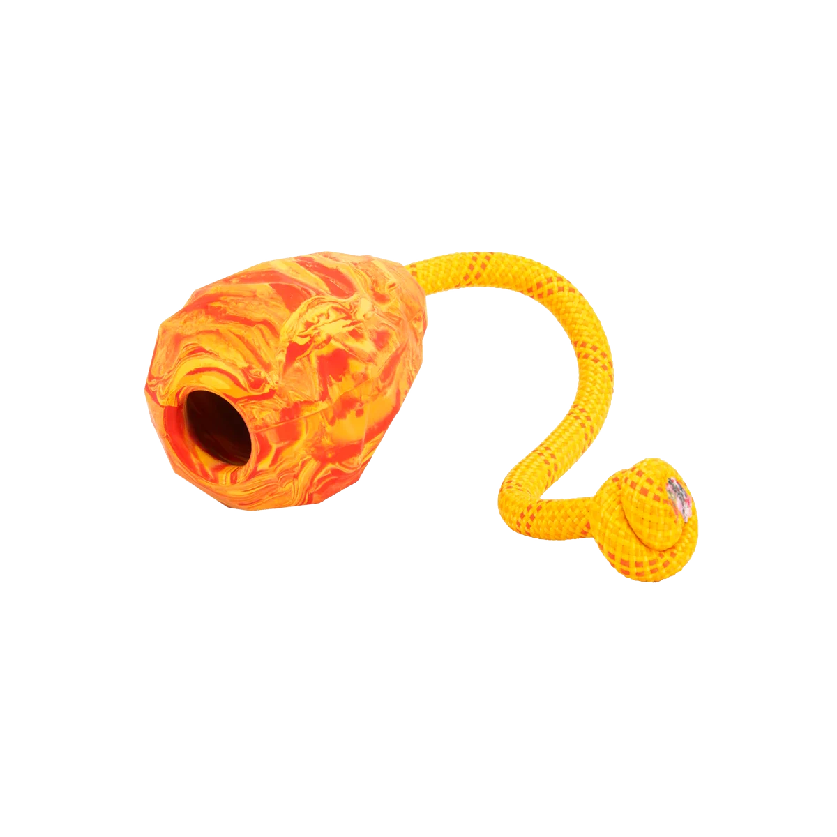 Huck-a-Cone Rubber Tug Dog Toy
