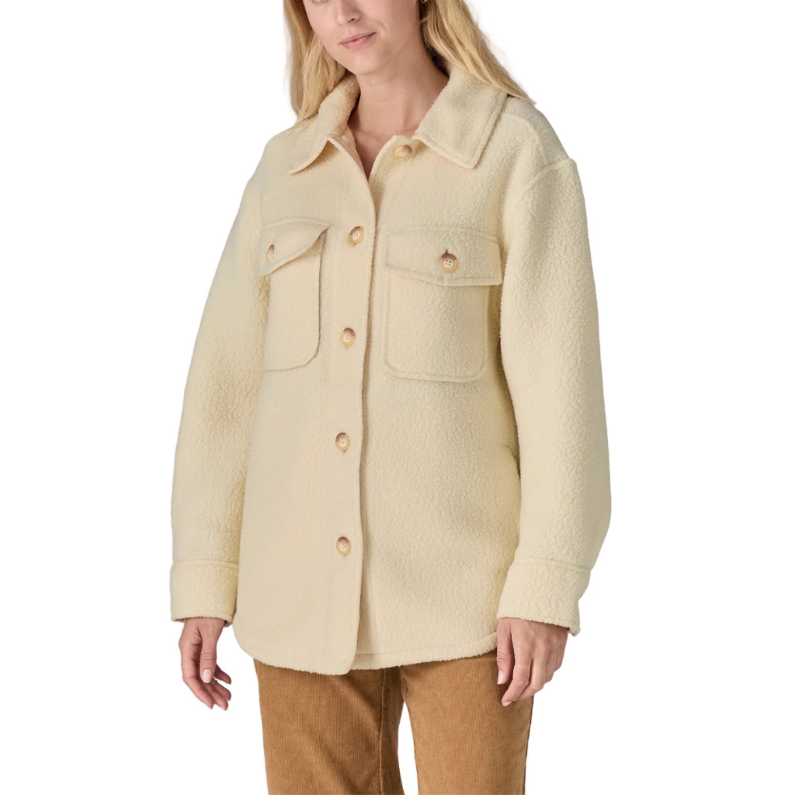Women's Retro Pile Fleece Shacket