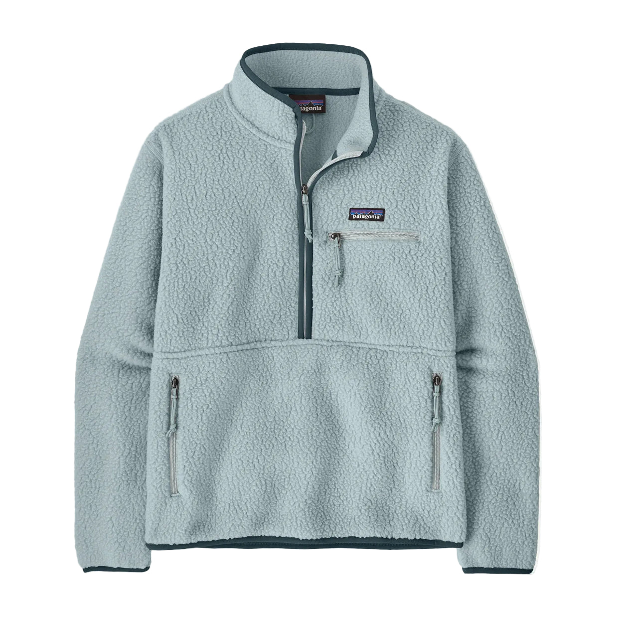 Women's Retro Pile Marsupial Fleece Pullover Jacket