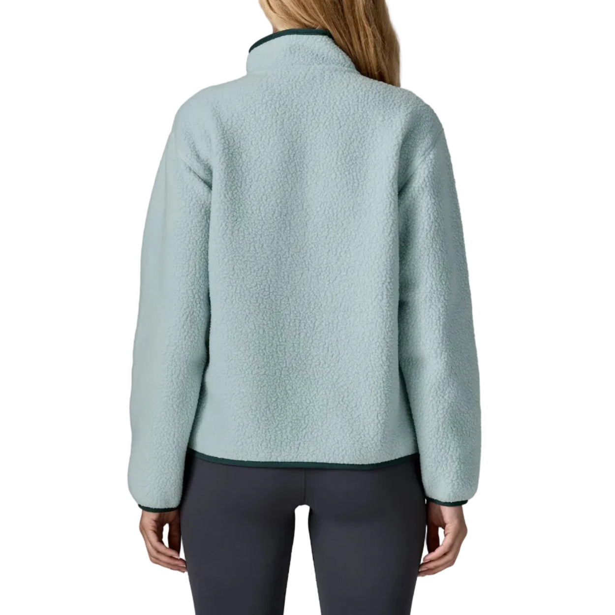 Women's Retro Pile Marsupial Fleece Pullover Jacket