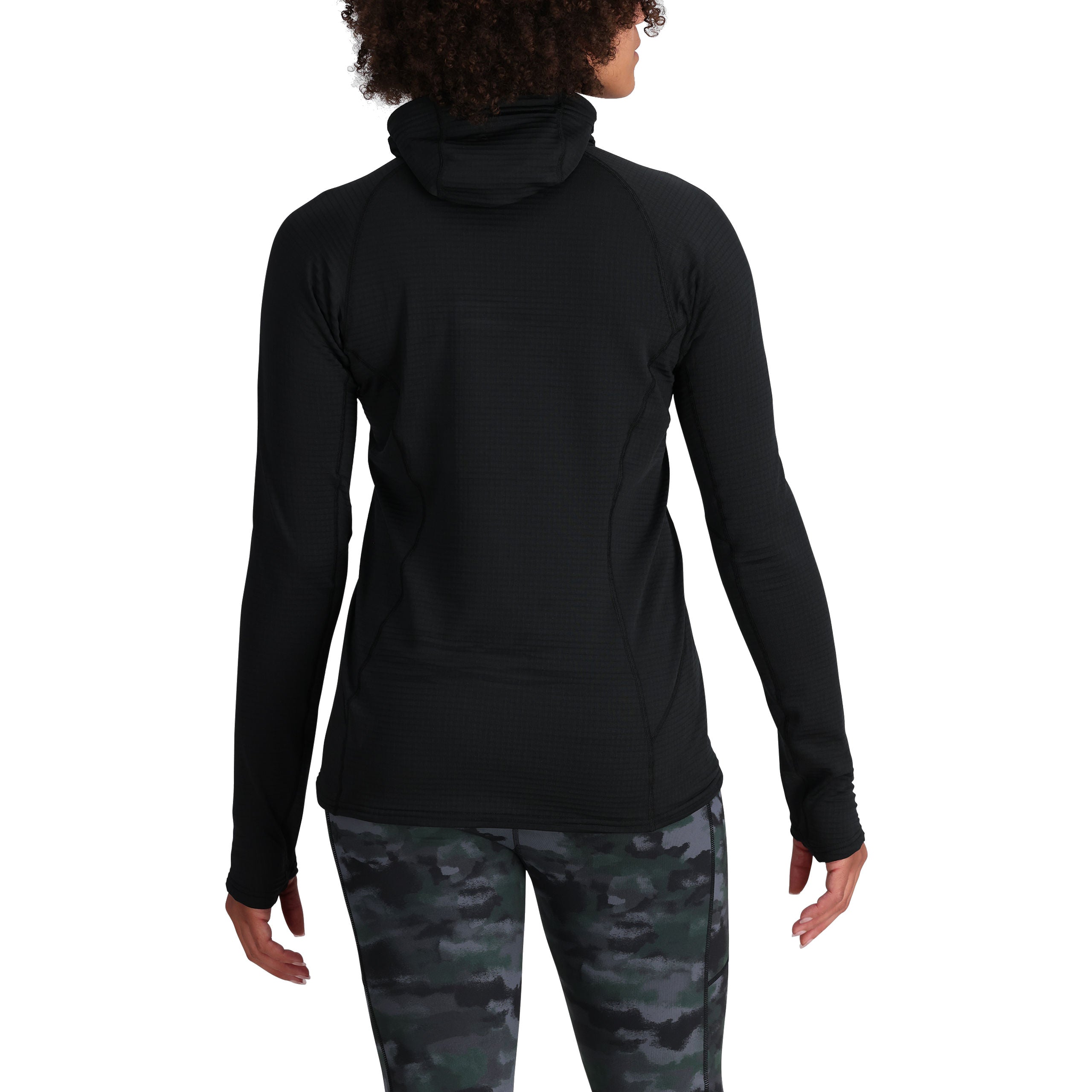 Women's Vigor Grid Fleece Pullover Hoodie