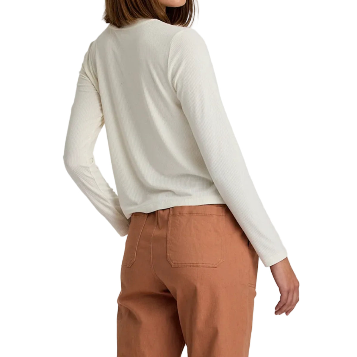 Women's Ribbed Bamboo Long Sleeve Shirt