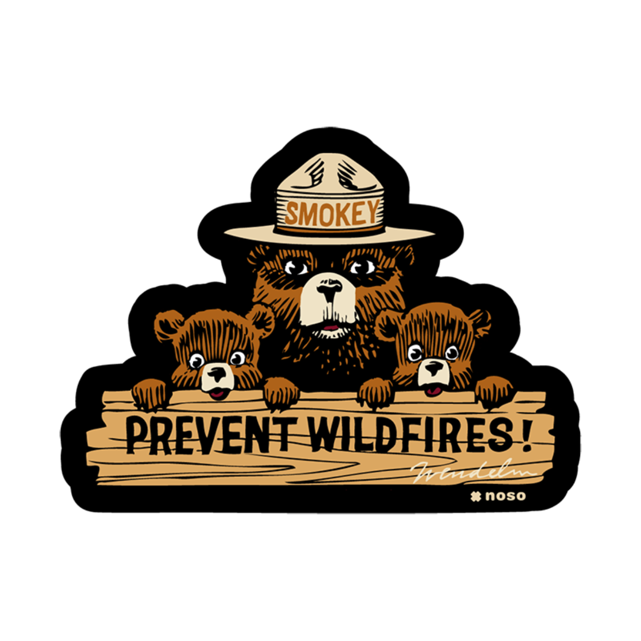 Smokey Bear Repair Patch