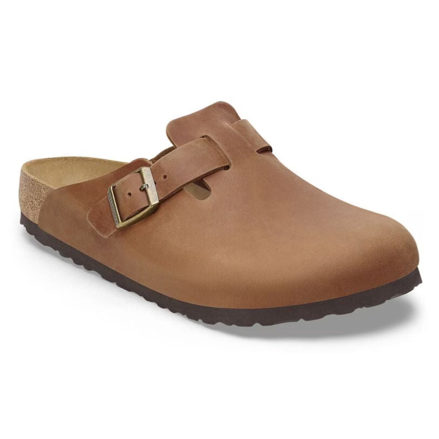 Unisex Boston Oiled Leather Clogs