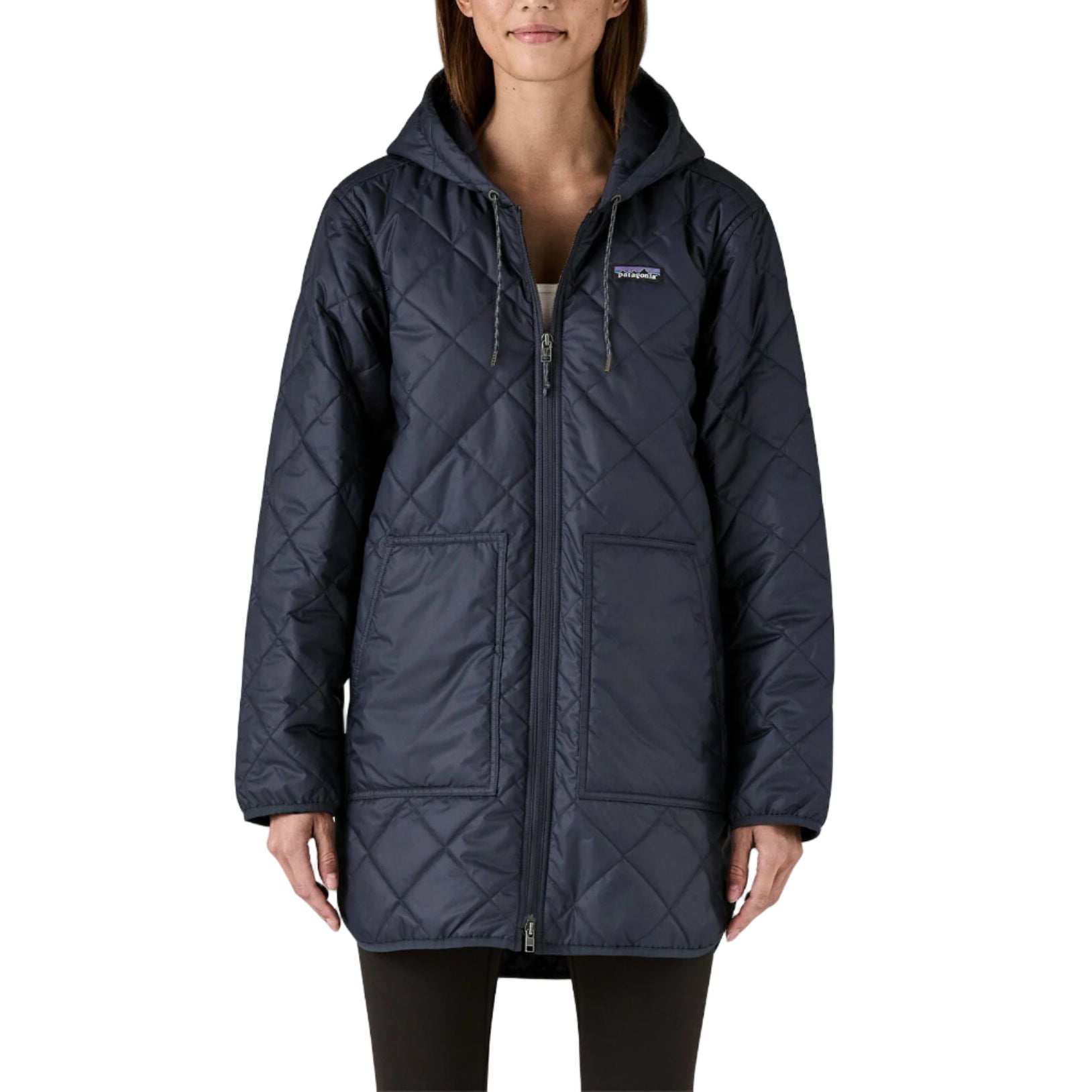 Women's Diamond Quilted Parka Jacket