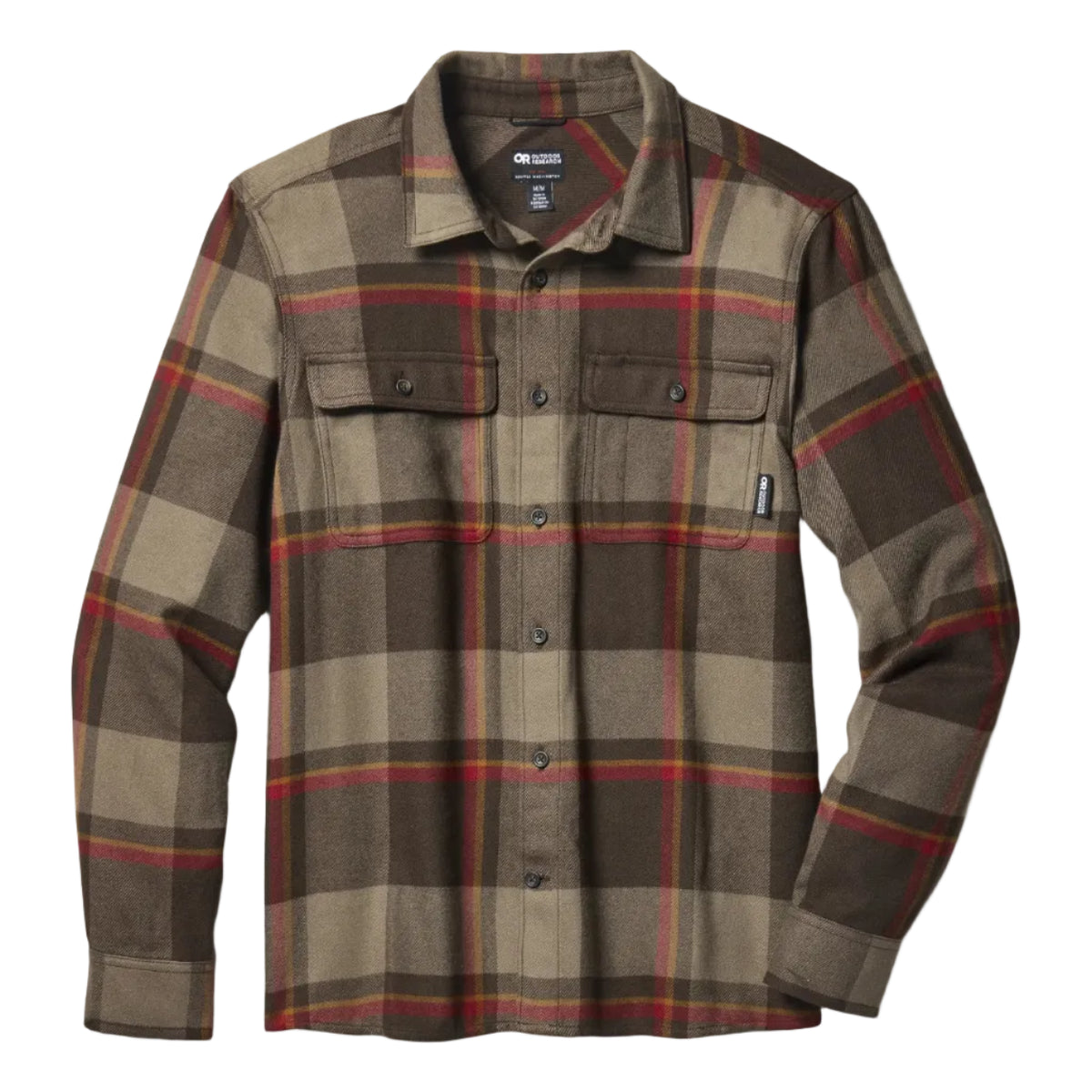 Men's Feedback Flannel Twill Buttondown Shirt