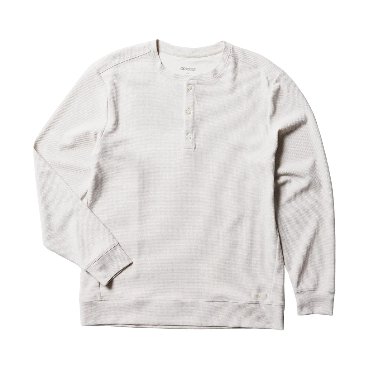 Men's Eclipse Waffle Long Sleeve Henley Shirt