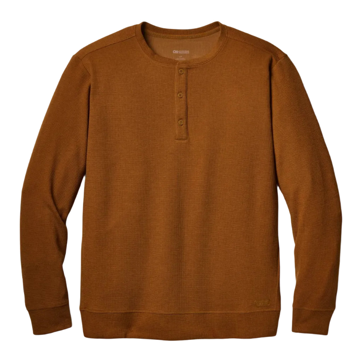 Men's Eclipse Waffle Long Sleeve Henley Shirt