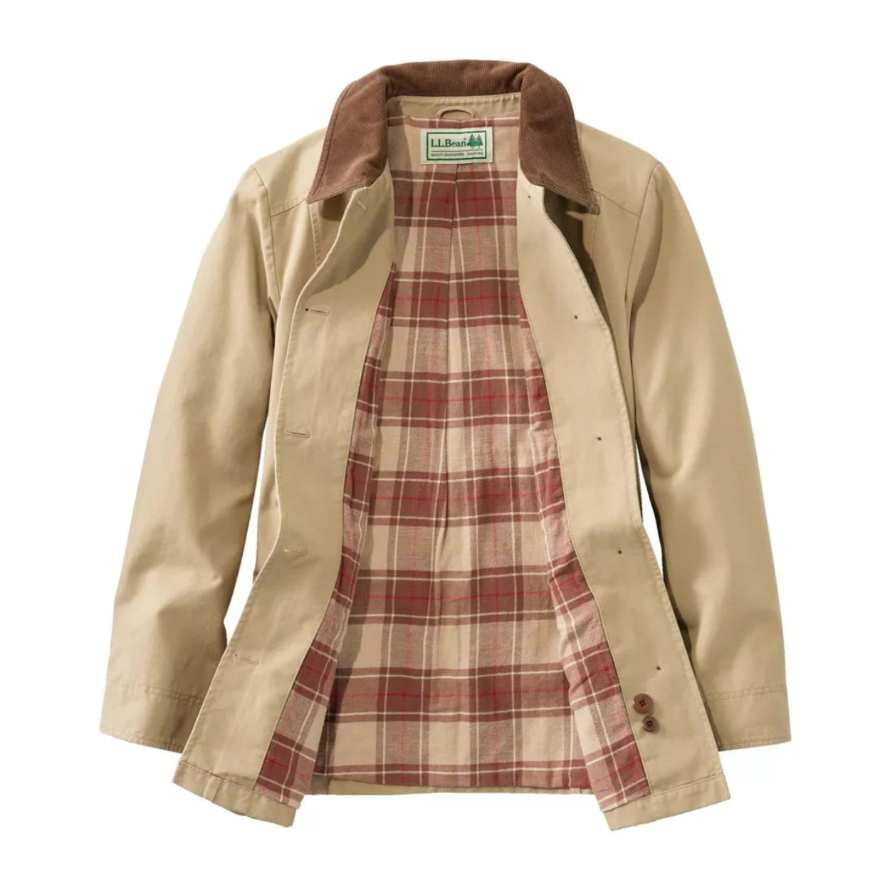 Women's Flannel-Lined Adirondack Barn Coat