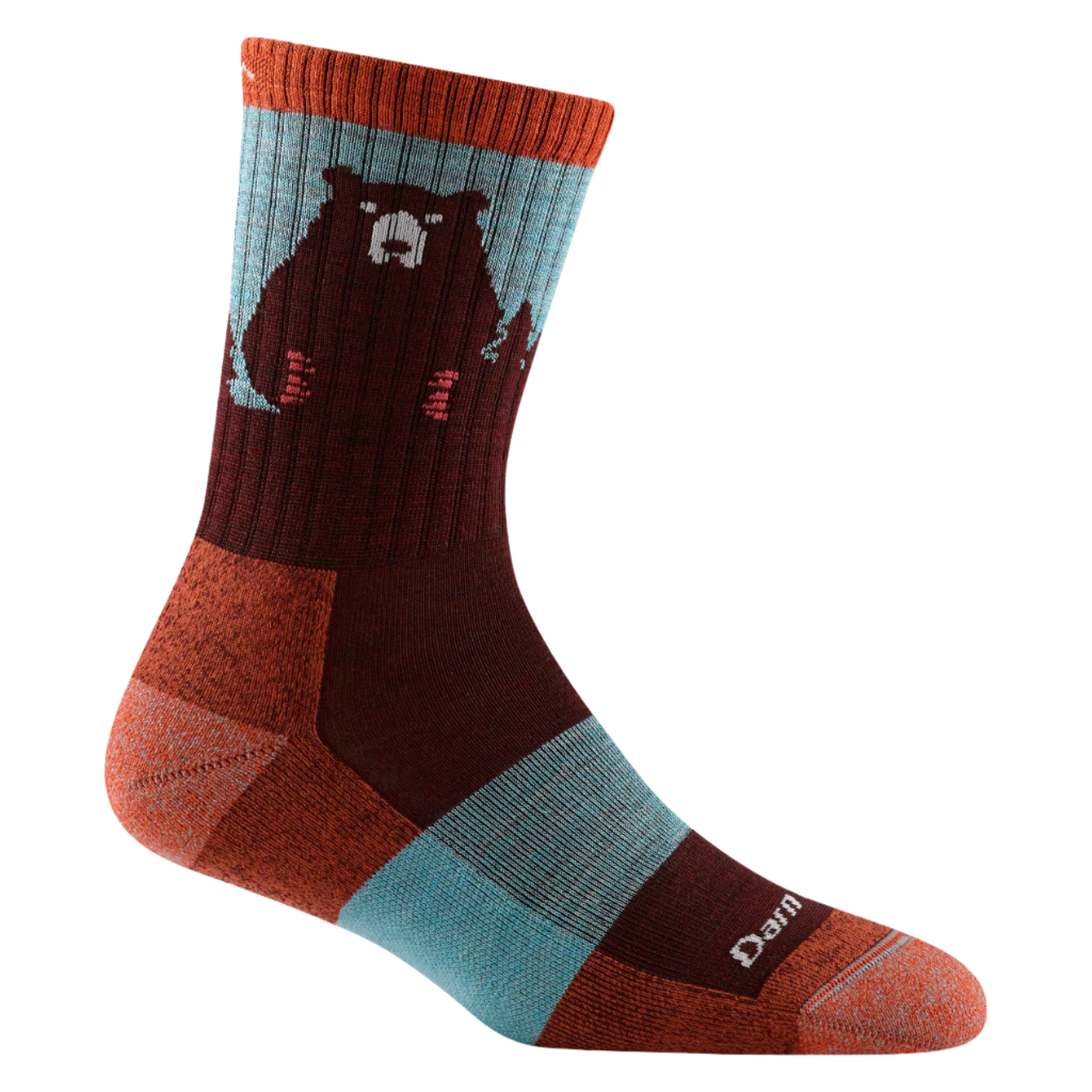 Women's Bear Town Micro Crew Lightweight With Cushion Socks