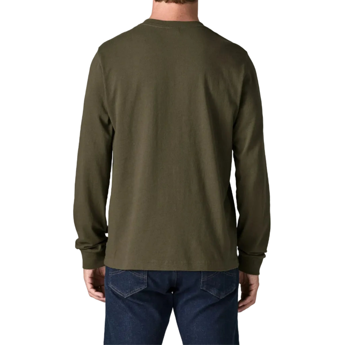 Men's Long-Sleeved Henley Shirt