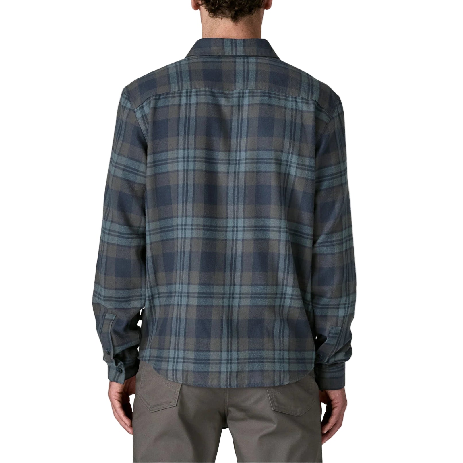 Men's Long-Sleeved Cotton in Conversion Lightweight Fjord Flannel Shirt
