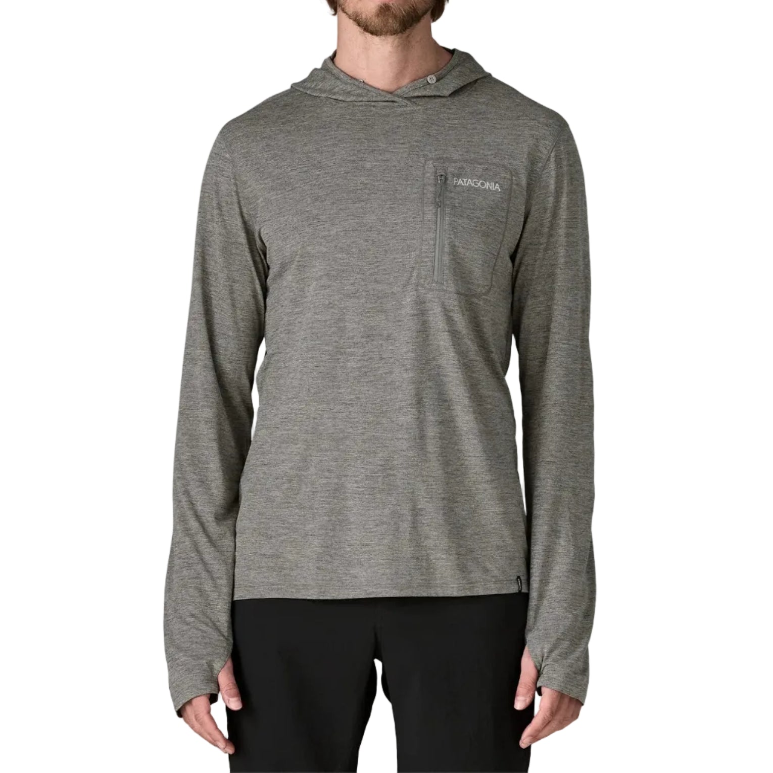 Men's Capilene Cool Breathable Sun Hoody--Peak Visions