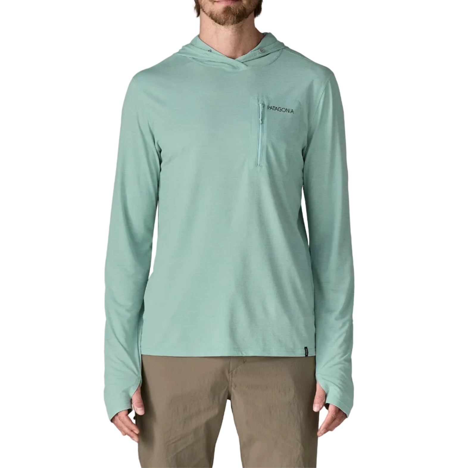 Men's Capilene Cool Breathable Sun Hoody--Peak Visions