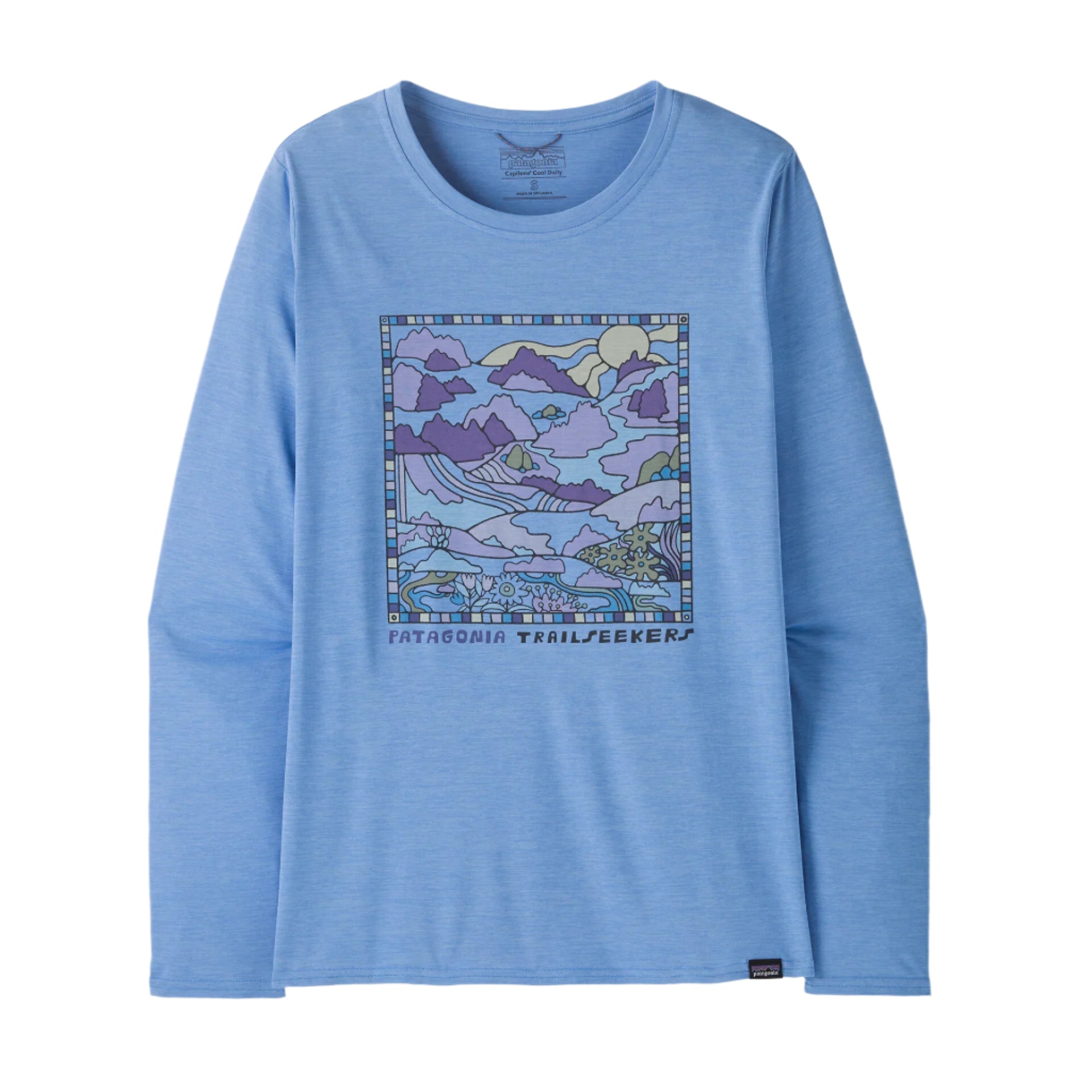 Women's Long-Sleeved Capilene Cool Daily Graphic Shirt--Lands