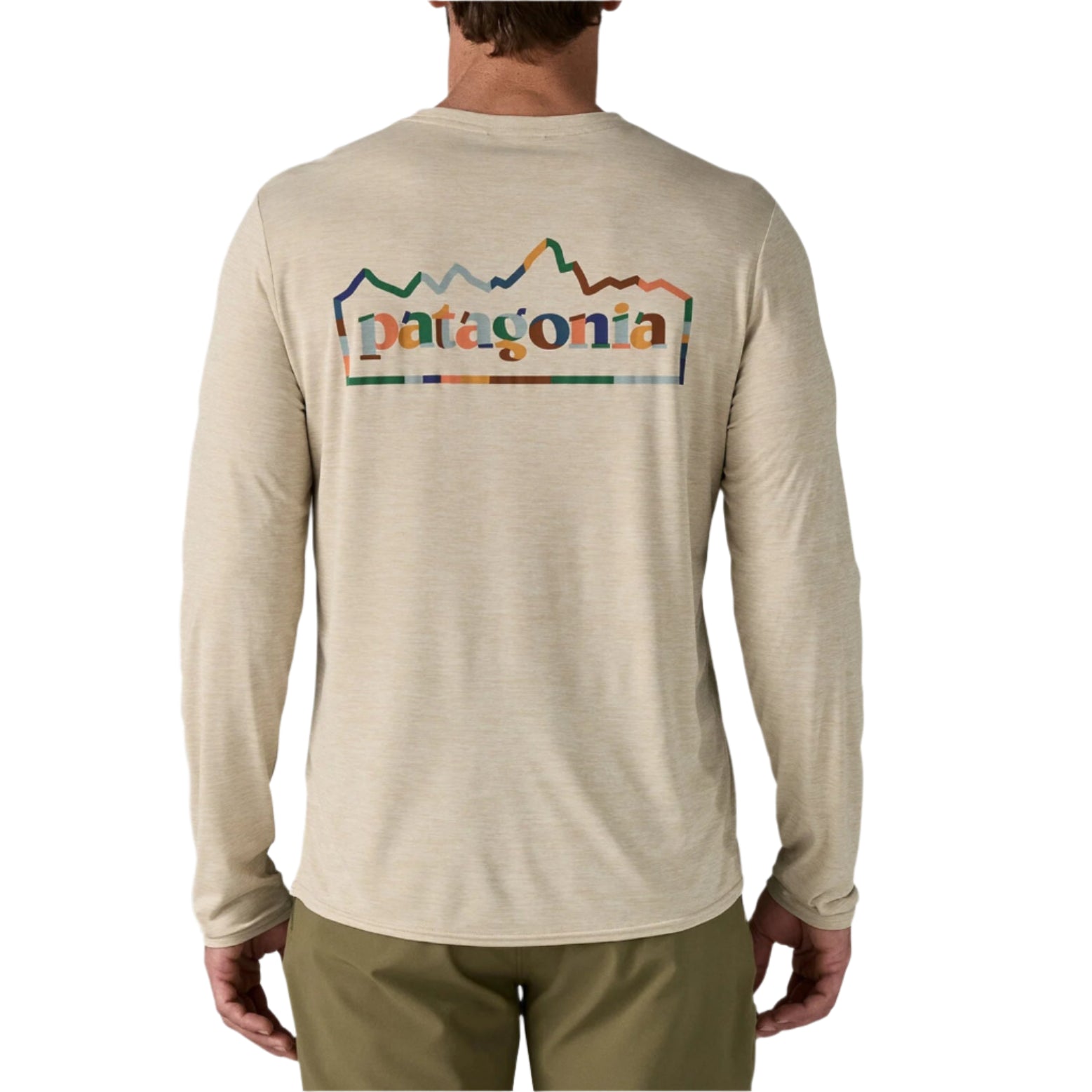 Men's Long-Sleeved Capilene Cool Daily Graphic Shirt