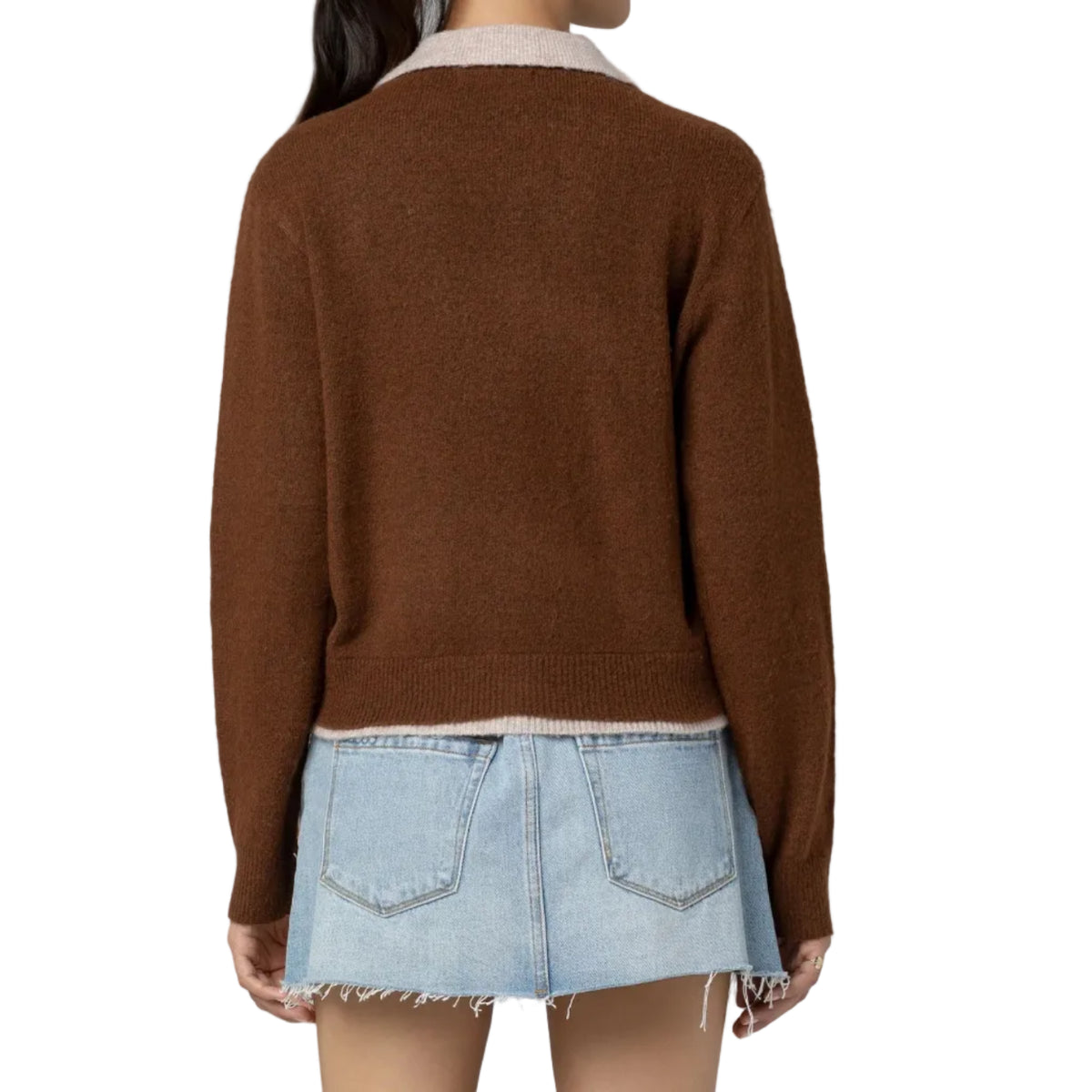 Women's Closer Together Double Layer Sweater