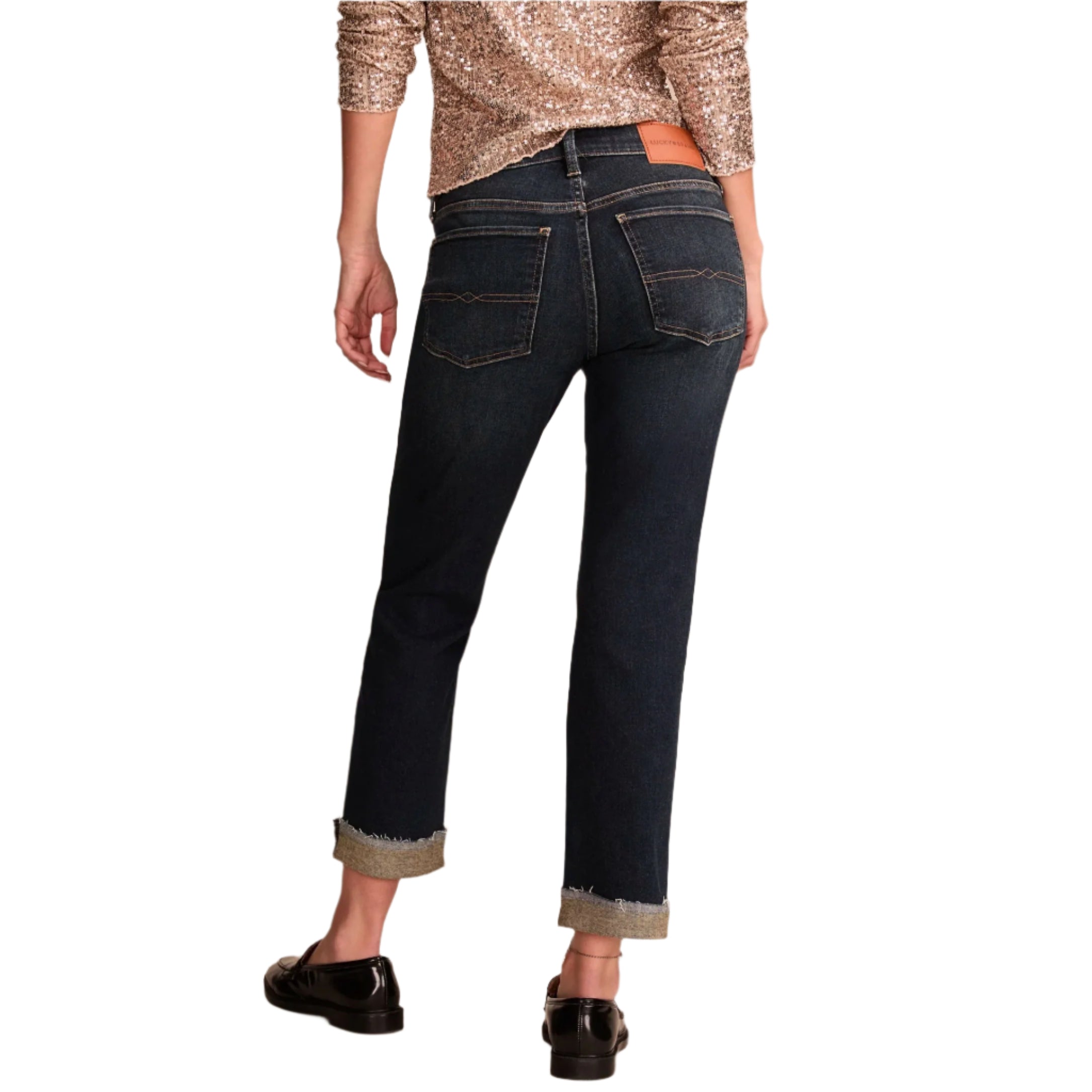 Women's Mid Rise Sweet Crop Jeans