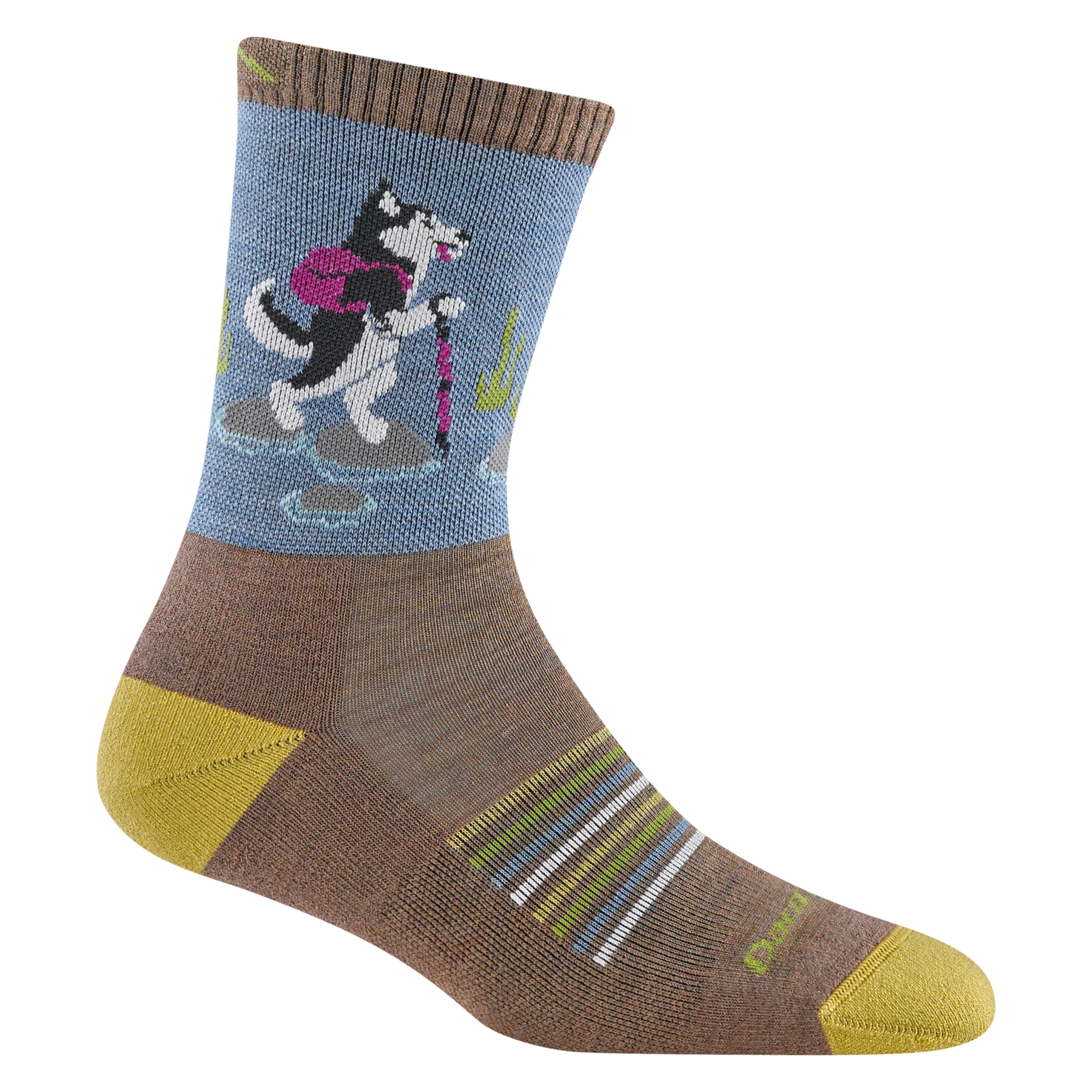 Women's Critter Club Micro Crew Lightweight Hiking Socks