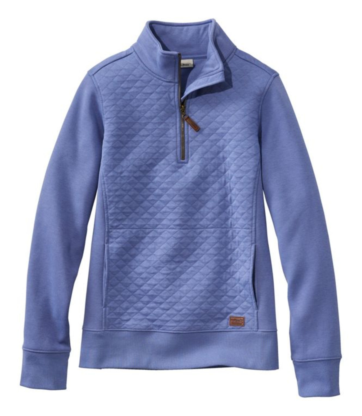 Women's Quilted Quarter-Zip Pullover Sweater