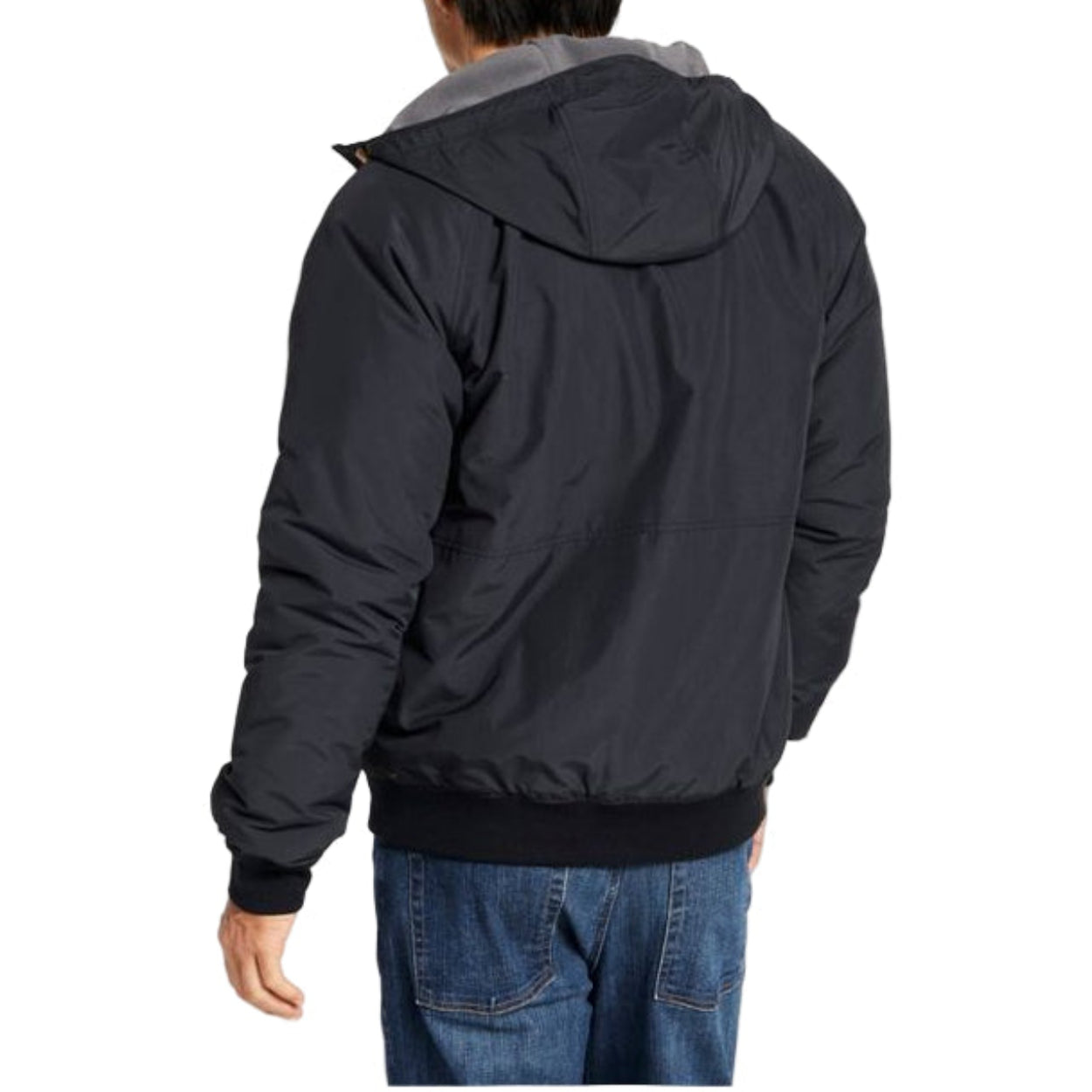 Men's Insulated 3-Season Bomber Hooded Jacket