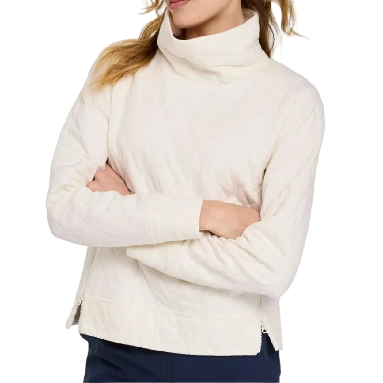 Women's VentureSoft Quilted Funnelneck Pullover Sweater
