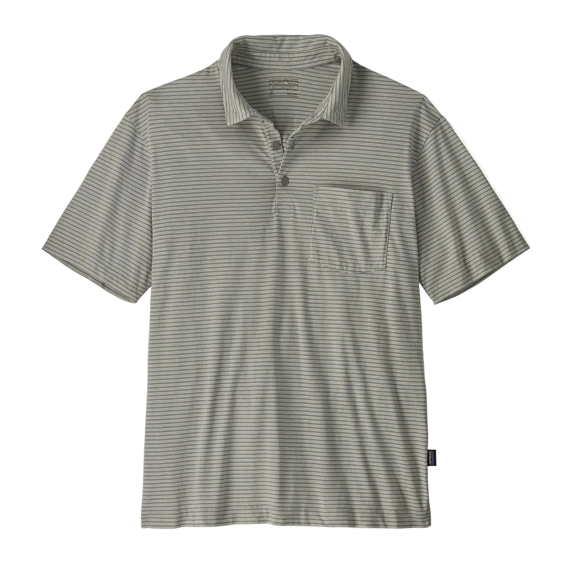 Patagonia Men’s Daily Polo Shirt--Organic Cotton Casual Short Sleeve Polo