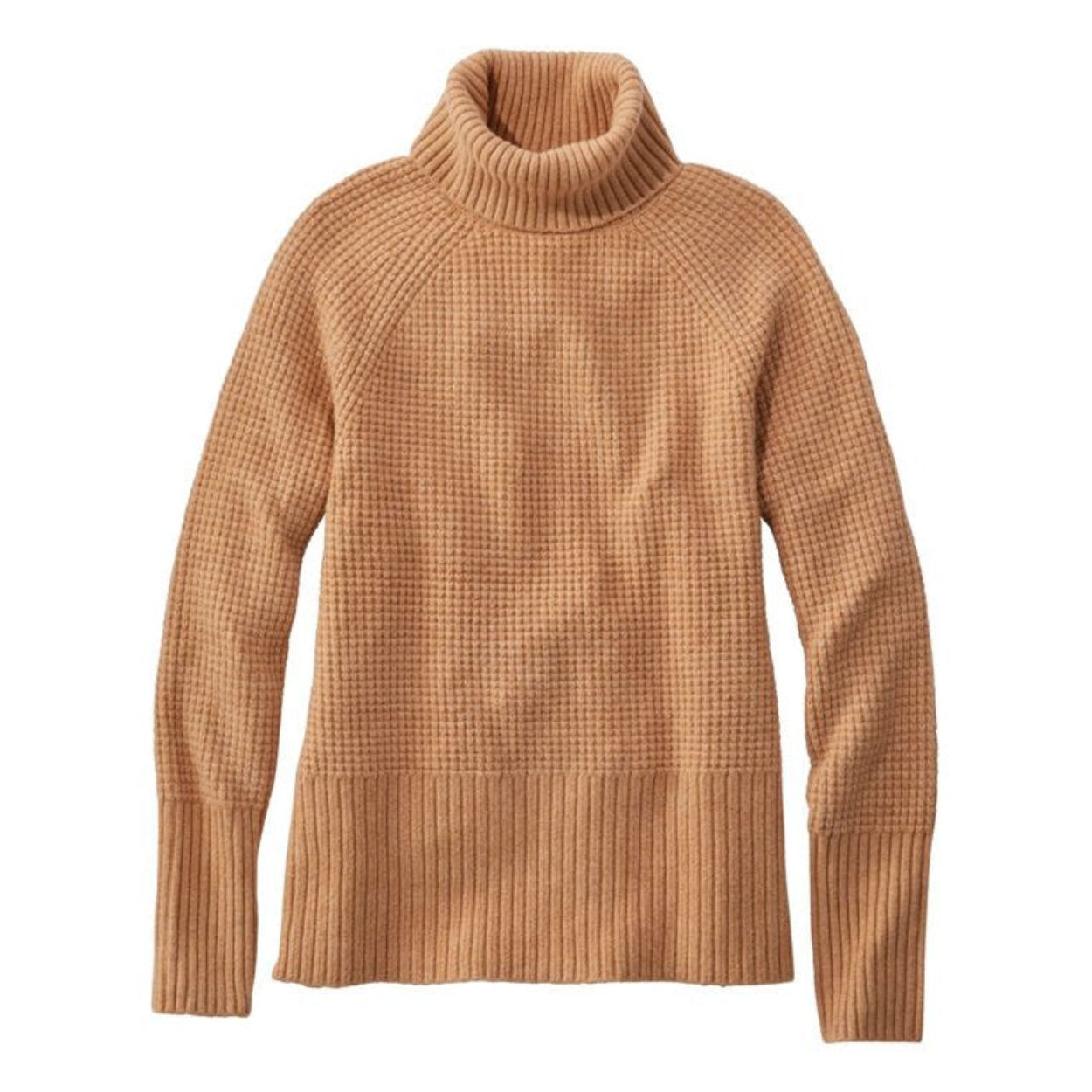 Women's SuperSoft Waffle Turtleneck Sweater