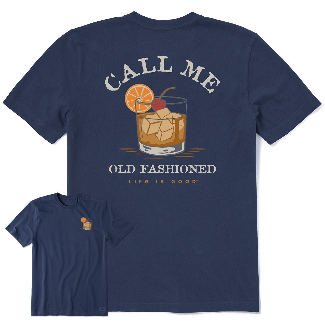 Men's Call Me Old Fashioned Crusher Tee Shirt