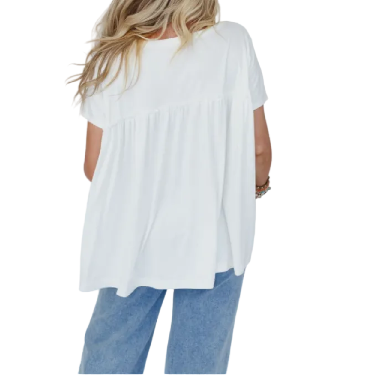 Sunday Morning Babydoll Top