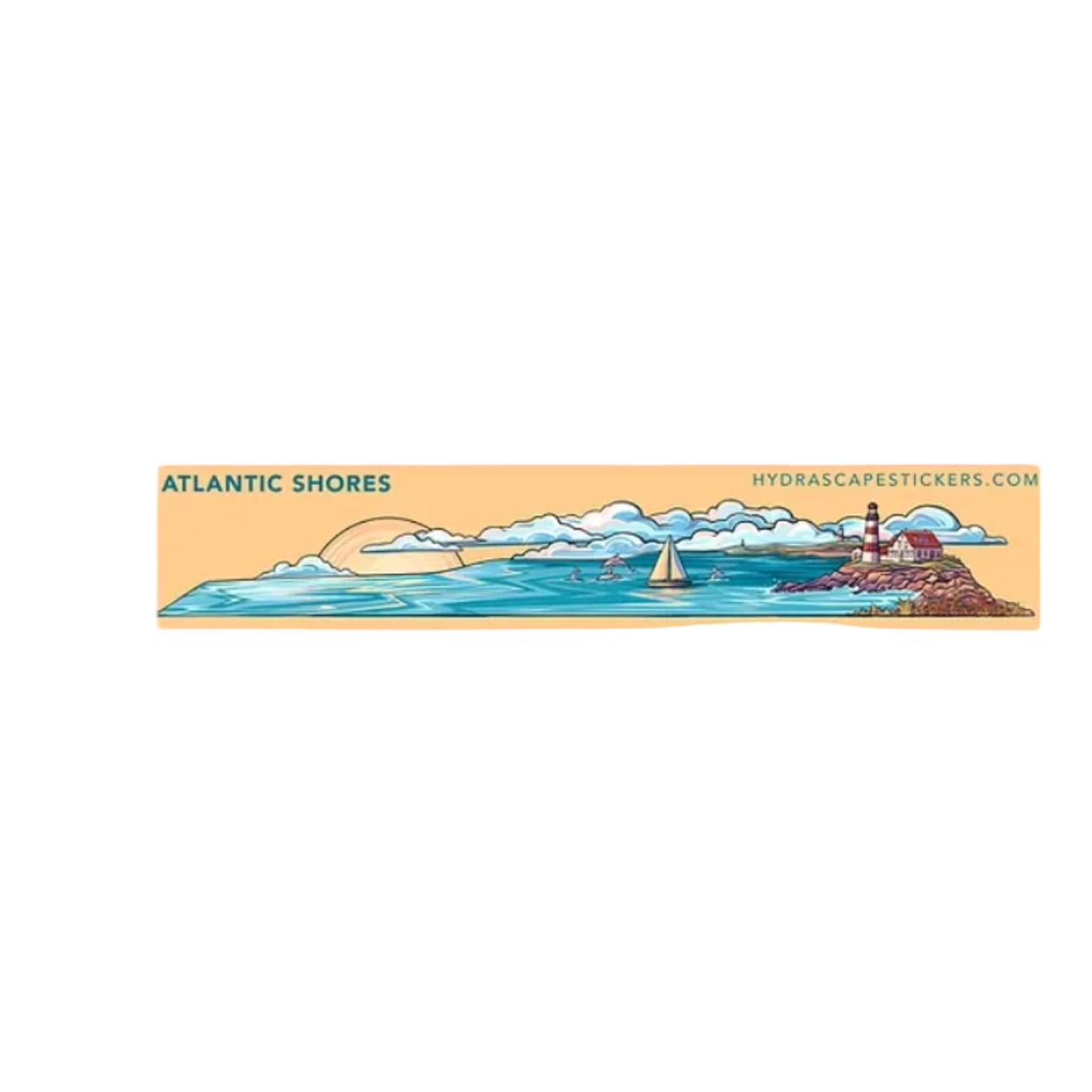 Mini Atlantic Shores Sticker