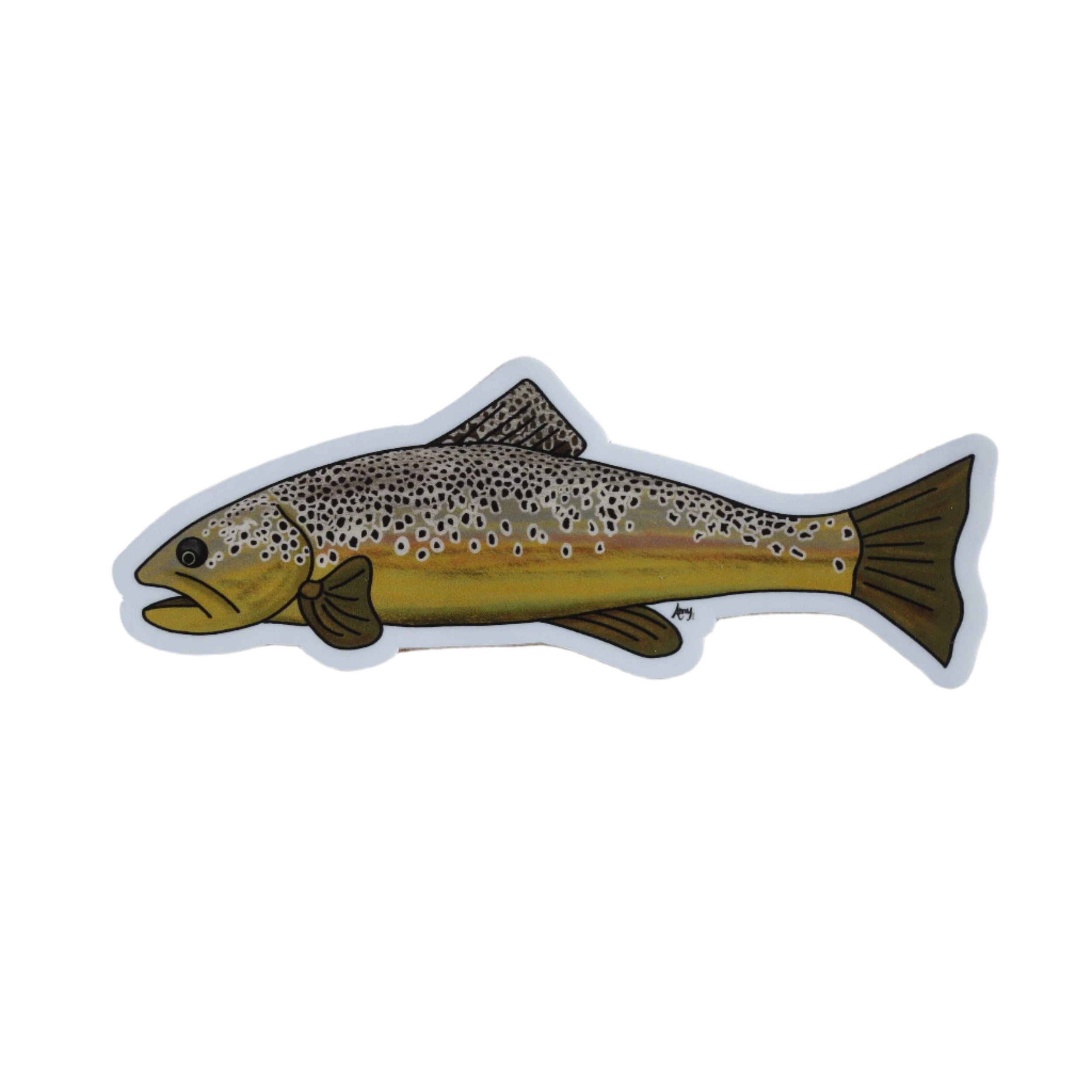 Brown Trout Sticker