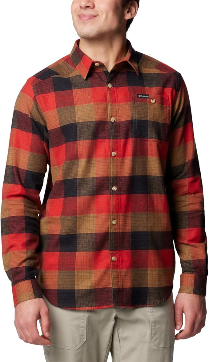 Men's Cornell Woods Flannel Long Sleeve Shirt